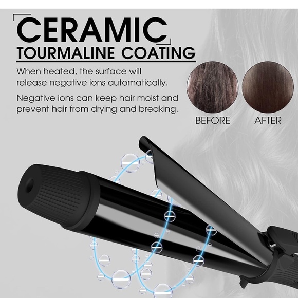 Brand new 1 1/4 in curling iron - Picture 2 of 2